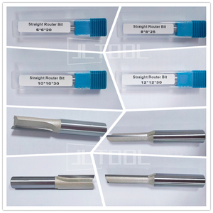 Fabricant de mèches droites CNC <span class=keywords><strong>Fraise</strong></span> à rainure <span class=keywords><strong>droite</strong></span> double bord 2F Mèche de toupie <span class=keywords><strong>droite</strong></span> pour le travail du bois MDF - Product Image 3