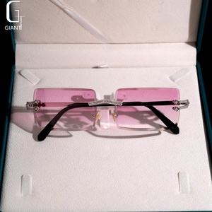 <span class=keywords><strong>Gafas</strong></span> <span class=keywords><strong>de</strong></span> <span class=keywords><strong>Sol</strong></span> <span class=keywords><strong>de</strong></span> Moda con Moissanita VVS1, Estilo HipHop, con Incrustaciones <span class=keywords><strong>de</strong></span> Moissanita, Plata <span class=keywords><strong>de</strong></span> Ley 925, Pasan la Prueba del Diamante - Product Image 3