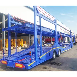 China Produces And Sells Double-decker Cars Transshipment Semi-trailers And Extended Transport Trailers