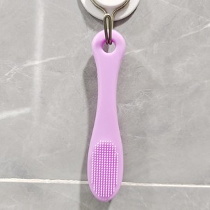 Cepillo de silicona para limpieza facial con soporte para colgar, para limpieza profunda de poros y eliminación de puntos negros - Product Image 6