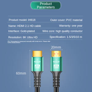 <span class=keywords><strong>Câble</strong></span> HD haute définition 8K2.1 Version Ultra clair <span class=keywords><strong>144HZ</strong></span> <span class=keywords><strong>Câble</strong></span> haute définition pour téléviseur, ordinateur portable, connexion 8K - Product Image 6