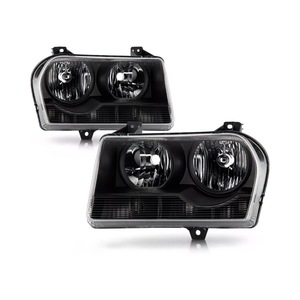 Phares halogènes neufs de haute qualité, <span class=keywords><strong>prix</strong></span> d'usine, 12V, 6000K, 25W, 2500 lumens, noirs, pour 2005-2010, pour 300 <span class=keywords><strong>300c</strong></span> - Product Image 5