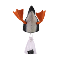 Mangeoire pour la chasse, accessoire pour attraper des poissons, gros nez et queue de canard, 30 cm