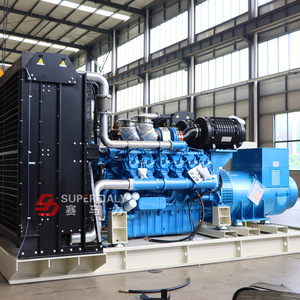 Groupe électrogène diesel Weichai 1000 kW 400/230 V 50 Hz 1800 A avec télécommande pour alimentation de secours - Product Image 3
