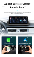 Radio de coche Android 14 DE 10,25 "para BMW E90 E91 E92 E93 320i Series 2005-2012 pantalla GPS navegación Multimedia VideoAudio 4G Idriver