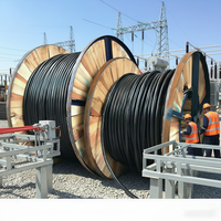 Cable de Energía Subterráneo y Cable de Entierro Directo, Cable Blindado con Aislamiento XLPE para Transmisión Eléctrica