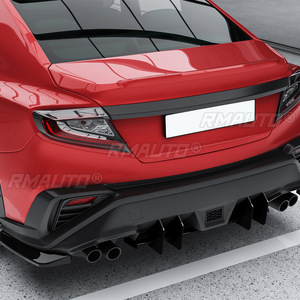 Rear Bumper <b>Diffuser</b> Rear Bumper Spoiler Splitter Lip Protector Cover for Subaru WRX STI 2022+ Body Kit <b>Car</b> Accessories - Product Image 3