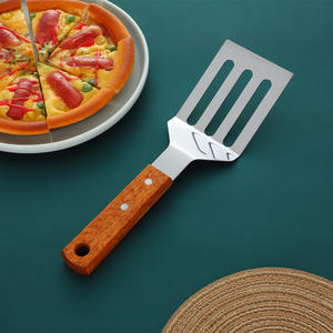 Espátula para utensilios de cocina de acero inoxidable, espátula para hielo Teppanyaki, espátula para pizza y bistec, utensilios de cocina, accesorios para parrilla - Product Image 6