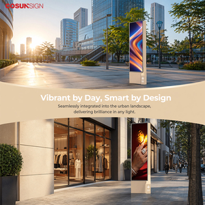 Letrero Luminoso <span class=keywords><strong>de</strong></span> Aluminio Personalizado, Letrero Lateral Publicitario para Exteriores - Product Image 5