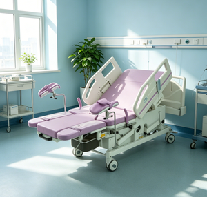 Mesa de operaciones, cama de partos, cama quirúrgica hospitalaria, cama de examen obstétrico, silla de ginecología, mesa de partos - Product Image 4