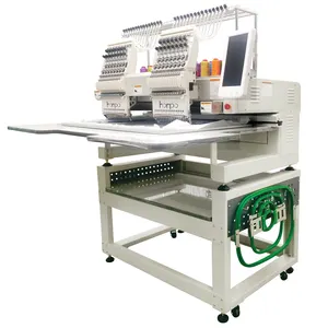 Honpo 2 head computer machine embroidery computerized price of Embroidery Machine