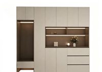 Modernes Holz-Schuhregal Umweltfreundliches Design Langlebige Konstruktion Modulare Verstellbare Regale für 50+ Paar Schuhe Hotel- und Fitness-Studio-Nutzung