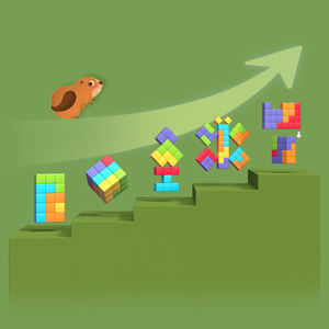 MD1117 Mideer 5 in 1 <span class=keywords><strong>Giochi</strong></span> di Logica e Pensiero, <span class=keywords><strong>Giochi</strong></span> da Tavolo Educativi per Bambini, Regali di <span class=keywords><strong>Capodanno</strong></span> - Product Image 4