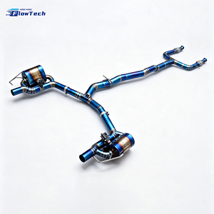 Sistema de Escape Catback Valvetronic de Titanio de Alto Rendimiento para Mercedes C43 C400 C450 W205 3.0L V6 Biturbo con Control Remoto de Válvulas - Product Image 1