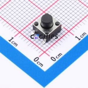 BTS0D0030EBG00 Tactile Switch SMD-4P,6x6mm Switch Round Button 1N Vertical Mount 6mm - Product Image 1