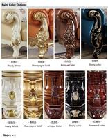 Sofa Kulit Asli Gaya Klasik Eropa Mewah Royal Desain Elegan Set Sofa 1 2 3 Dudukan Perabot Ruang Tamu