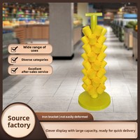 Présentoir vertical en plastique pour sucettes et bonbons, avec support pour bulles/mousse à insérer dans l'eau, pour supermarché et comptoir