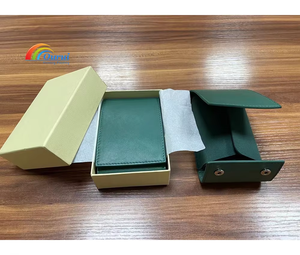 Estuche de Cuero para Reloj con Logotipo Personalizado Directo de Fábrica, Bolsa de Almacenamiento Portátil para un Solo Reloj con Caja de Regalo a Juego, Bolsas de Viaje para Relojes al por Mayor - Product Image 5