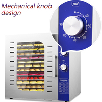 304 acier inoxydable fast-food séchoir déshydrateur de viande nouveauté déshydrateur fruits et légumes industriel Fruits secs Machine