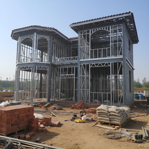 فيلا مسبقة الصنع من الألواح الخفيفة الفولاذية، منزل بهيكل فولاذي، فيلا فاخرة، منزل جاهز - Product Image 1