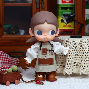 ผ้ากันเปื้อนช่างฝีมือตัวน้อย 20 ซม. เสื้อผ้าตุ๊กตา ชุดทำงาน สำหรับ Blythe Ob22 Little Six - Product Image 4
