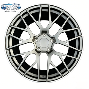 Rines RKR Spinner de 17/18/19/20/21 Pulgadas, 5x120 PCD, Elite <span class=keywords><strong>Deluxe</strong></span>, Pulidos, con Acabado CNC, para Autos Deportivos, Personalización - Product Image 2
