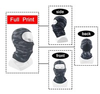 Balaclavas personnalisées de haute qualité avec logo, masque intégral pour le cyclisme en plein air, le ski, coupe-vent, balaclava d'hiver, imperméable, chapeau unisexe