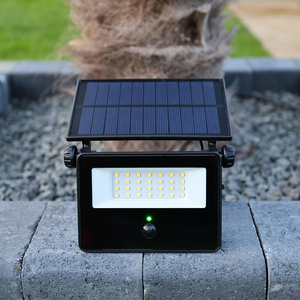 Lampes solaires de jardin 10W 20W, lampes solaires de jardin extérieures super lumineuses - Product Image 4