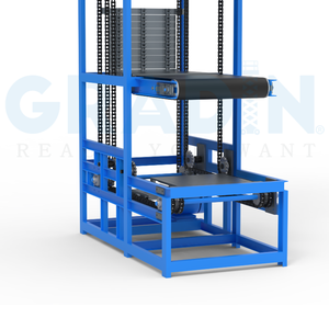 1 bis 6 Stops 500 Lbs bis 20.000 Lbs Kunden spezifischer E-förmiger vertikaler Hub kolben förderer <span class=keywords><strong>lift</strong></span> - Product Image 4