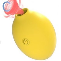 Zitronenförmiger Niedlicher Klitoris-Stimulator 10-Gang Saugvibrator Nippel- und Klitoris-Stimulator Massage Sexspielzeug für Erwachsene