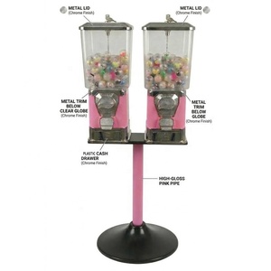 Distributeur automatique TR618S de bonbons roses en vrac, de balles rebondissantes, de capsules jouets et d'arachides - Product Image 5