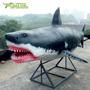 Big Size Fiberglass <strong>Shark</strong> Animal <strong>Sculpture</strong> Marine Life Exhibition - Product Image 6