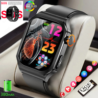 2025 Lige BWET280 ET280 nouvel écran AMOLED de 2.04 pouces fonction ECG Smartwatch appel d'urgence Calories Distance montre intelligente pour hommes