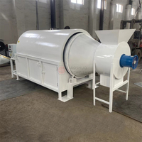 Sécheur industriel multifonctionnel pour maïs, larves de BSF, équipement de séchage pour aliments pour animaux, sécheur rotatif avec bande transporteuse