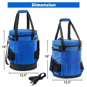 Cubo de béisbol para entrenadores, organizador de <span class=keywords><strong>bolsa</strong></span>, asiento acolchado, regalo, expandible, Softball, béisbol, cubo, <span class=keywords><strong>bolsa</strong></span> de viaje personalizada, <span class=keywords><strong>bolsa</strong></span> de equipo de béisbol - Product Image 2