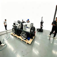 Machine de nivellement de béton à récepteur laser stable pour la construction de sols d'usine standardisés