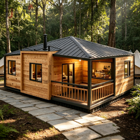 Maison de jardin modulaire préfabriquée, conteneurs pour hôtels et complexes hôteliers, maison conteneur pliable et extensible de 40 pieds pour maison de luxe extérieure