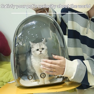 Mochila Transpirable para Gatos con Ventana de Burbuja, Bolsa de Viaje para Mascotas, para Gatos y Perros Pequeños - Product Image 5
