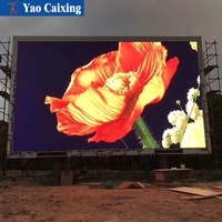 Outdore Haute rafraîchissement led affichage spécification mur led publicité vidéo panneau d'affichage smd2727 p8 led écran extérieur