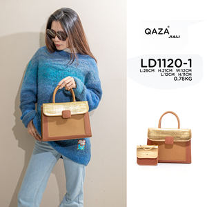 JIALI 2024 Lote de bolsos de cuero de cocodrilo de lujo para mujer Bolsos de mano no tejidos personalizados Main Damme En Vrac Bolsos bonitos a granel - Product Image 6