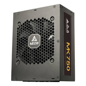 Alimentation électrique ATX Del-ta MK750 750W 80PLUS Gold entièrement modulaire, rail unique 12V 62.5A, large plage de tension 100-240V, PFC actif, ventilateur 12cm, 20+4 broches - Product Image 5