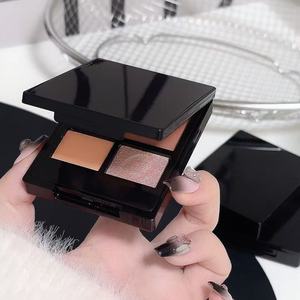 พาเลทอายแชโดว์ไฮไลท์ <span class=keywords><strong>3</strong></span> สี กันน้ำ ติดทนนาน ชิมเมอร์ กลิตเตอร์ แต่งตา - Product Image 3