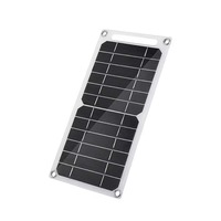 Chargeur solaire pliable 5V 6W pour le camping en plein air, la randonnée, les situations d'urgence, sortie USB, batterie externe, sac pliable, chargeur portable
