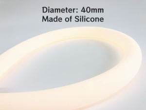 Pixel RGBW SPI 360 °   Tubo de Luz LED Neon Flex 3D de 96 Pixeles, 5V, Resistente al Agua IP67, para Exhibición en Salas de Exposición, Villas y Torres - Product Image 6