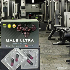 Capsules OEM Private Label Sexmax Energy Boost-Maca noire pour hommes, rehausseur naturel, soutien de l'endurance et de la vitalité - Product Image 1