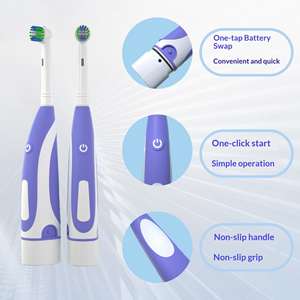 Cepillo de Dientes Eléctrico Sónico para Adultos de Fábrica, Suave, Impermeable IPX5, 30 Días de Autonomía, Limpieza Profunda, Compatible con Cabezales de Cepillo - Product Image 3