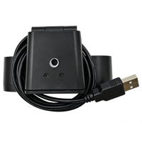 Module de caméra USB2.0 UVC LLGCAM 2MP 1080P avec boîtier, reconnaissance faciale 100 °   Objectif FOV 4,13 mm Obturateur à rouleau 120x27 mm