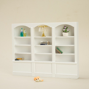 Haochang accessoires en bois triple armoire étagère à livres <span class=keywords><strong>poche</strong></span> affichage européen - Product Image 4