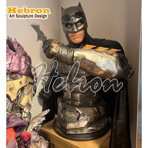 Estatua de Batman Personalizada de Fábrica, Figura de Acción de Personaje de <span class=keywords><strong>Marvel</strong></span>, Figura de Batman de Tamaño Real en Stock - Product Image 6