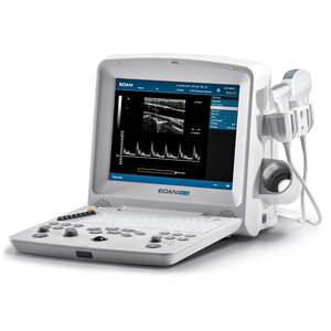 Edan DUS 60 Vet Escáner de ultrasonido veterinario portátil B/W Máquina de diagnóstico por imágenes para clínica de animales y uso hospitalario - Product Image 2